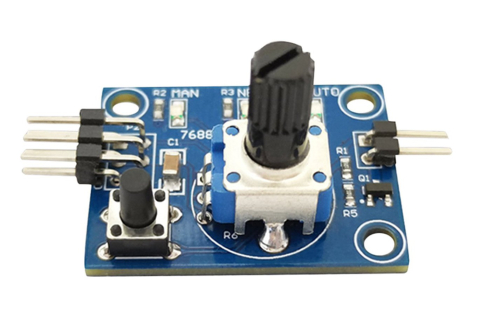 Robotica - Tester servomotor PWM cu 3 moduri, suport 2 servomotoare, 5V