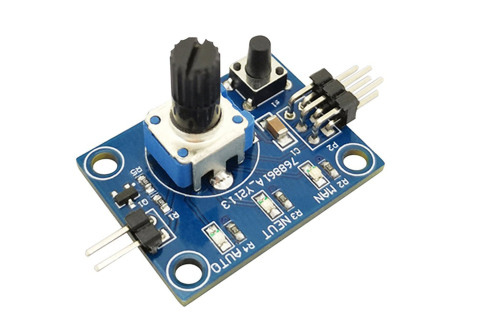 Tester servomotor PWM cu 3 moduri, suport 2 servomotoare, 5V [1]