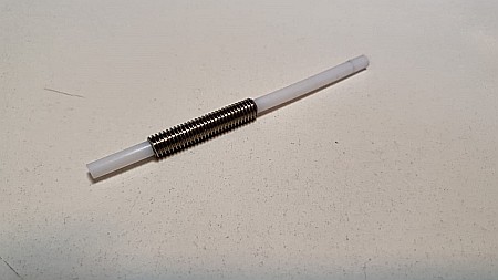 Tija filetata hotend imprimanta 3D, M6x30, pentru tub Teflon 4mm [0]