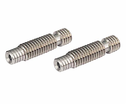 Tija filetata hotend V6, inox, fara tub teflon M6x26, imprimanta 3D