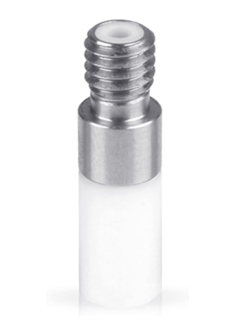 Cap de printare - Tija filetata M6 pentru hotend BIQU ZSYong Mix 3-in-1, cu tub PTFE, 32mm