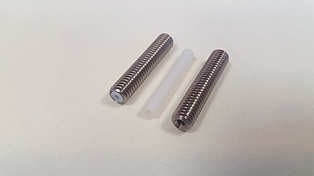 Tija filetata V5 hotend, cu tub teflon la interior, M6x30, imprimanta 3D