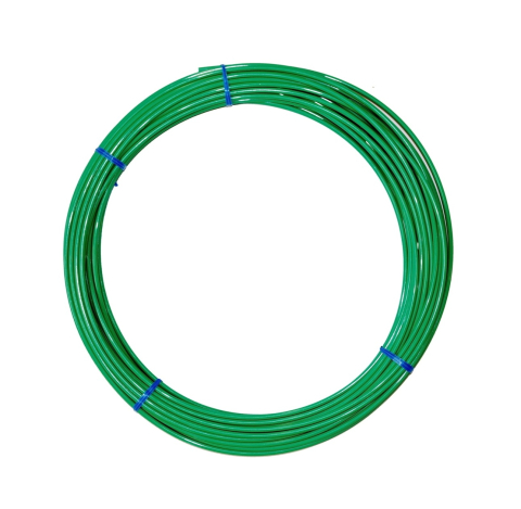 Tub PTFE verde 2x4mm, lungime 1m, pentru filament 1.75mm, imprimanta 3D