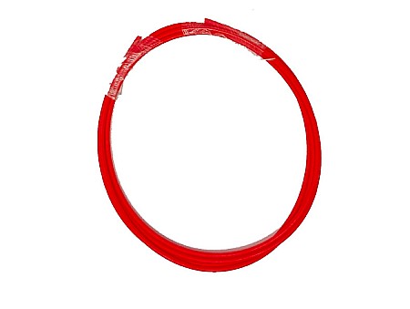 Tub teflon rosu 1m filament 1.75mm imprimanta 3D, 2*4mm (PTFE)