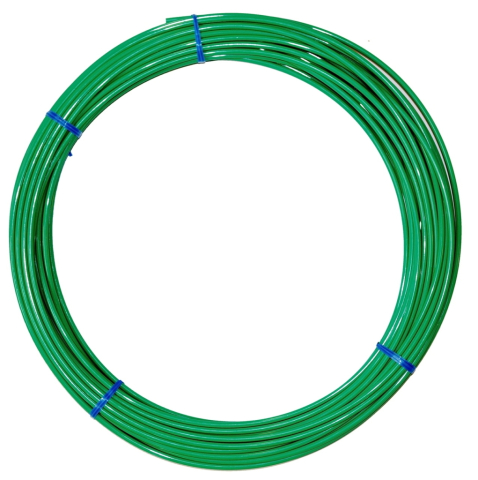 Componente imprimante 3D - Tub teflon verde 1m pt. filament 1.75mm, 2*4mm (PTFE) imprimanta 3D
