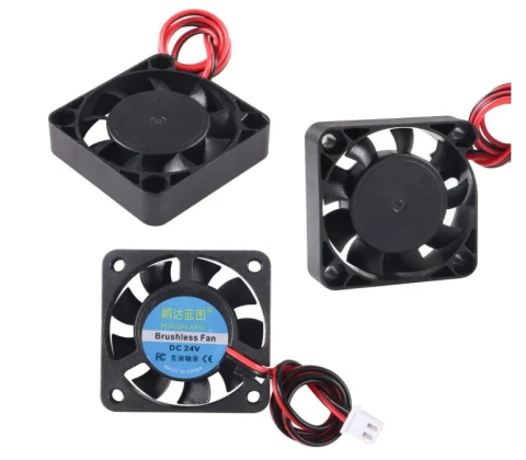 Componente imprimante 3D - Ventilator 40x40x10mm, 24V DC, 2 pin, 4010 imprimanta 3D