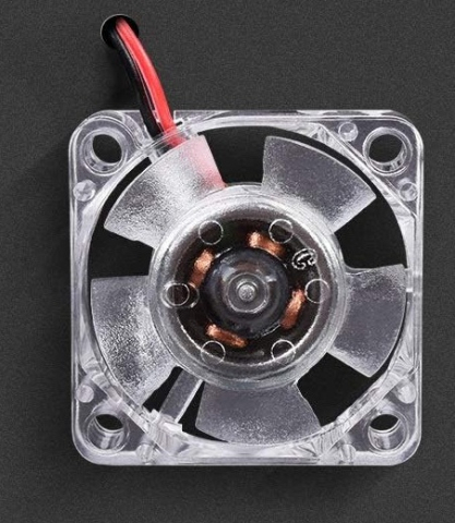 Ventilator axial silentios BIQU BigTreeTech 3010, RGB, 12V DC, 30x30x10mm [3]
