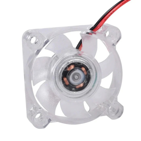 Ventilator axial silentios BIQU BigTreeTech 4010, RGB, 12V DC, 40x40x11mm