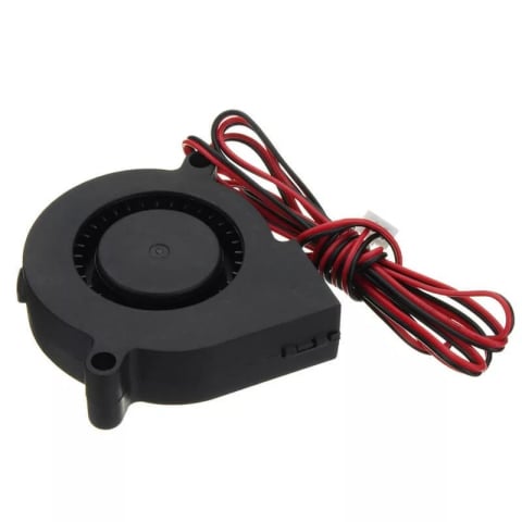Piese electrice si electronice - Ventilator turbina brushless 5015 DC 24V 50x50x15mm, 2 pini, pentru imprimanta 3D