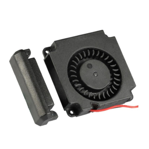 Fanduct ghidaj aer pentru ventilator turbina 4010, plastic negru [2]
