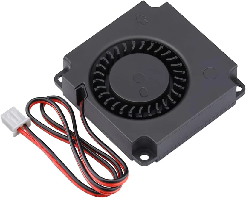 Piese electrice si electronice - Ventilator turbina brushless 4010, 12V DC, 40x40x10mm, mufa 2 pini