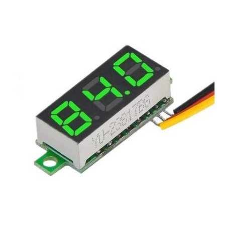 Aparate de masura si testare - Voltmetru digital LED 0.28 inch, 0-100V DC, 3 fire