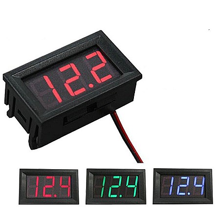 Senzori Arduino - Voltmetru Digital DC 5V-120V LED 0.56"