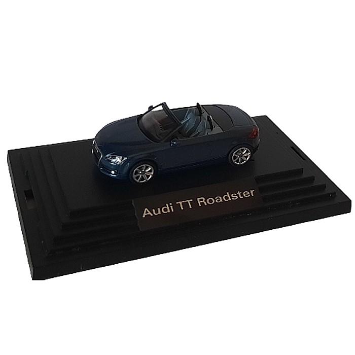 Macheta Audi TT Roadster scara 1:87, bleumarin - Dealer Models [2]