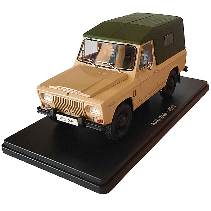 Macheta auto ARO 240 crem, din 1972, scara 1:24 [3]