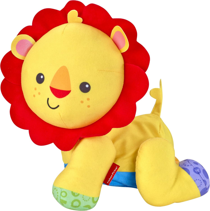 Fisher-Price Mattel DGM69 - Jucărie Interactivă Baby Toy – Touch’n Crawl Lion [2]