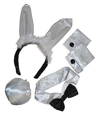 Set iepuras din satin [1]