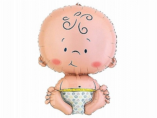 Balon Wellcome Baby - SuperShape XL- folie metalizata [1]