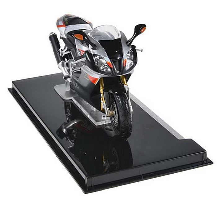 Macheta motocicleta Aprilia RSV1000R, scara 1:24, Atlas [2]