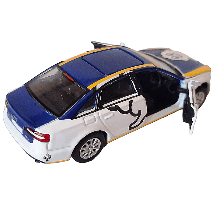 Macheta auto Audi A6 Wheel Test Livery, 1:64 ERA CAR [2]