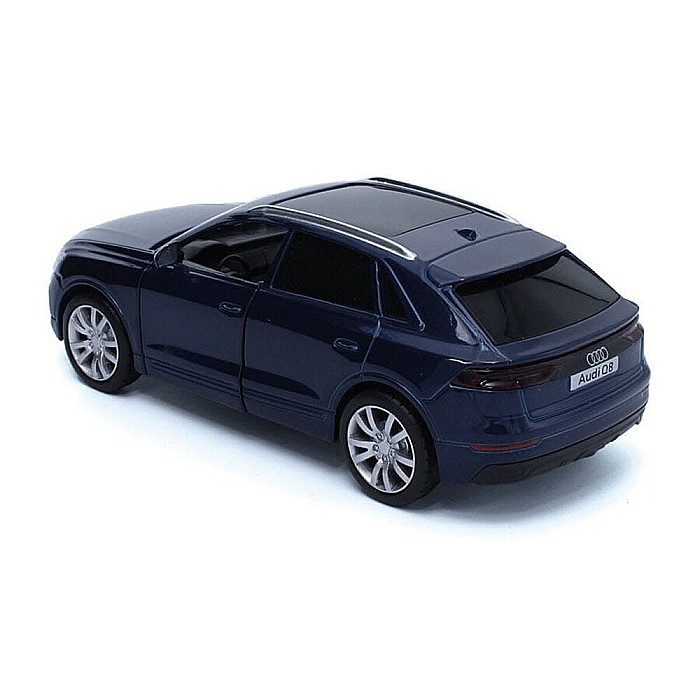 Macheta auto Audi Audi Q8 albastru , pull back, 1:36 Tayumo [2]