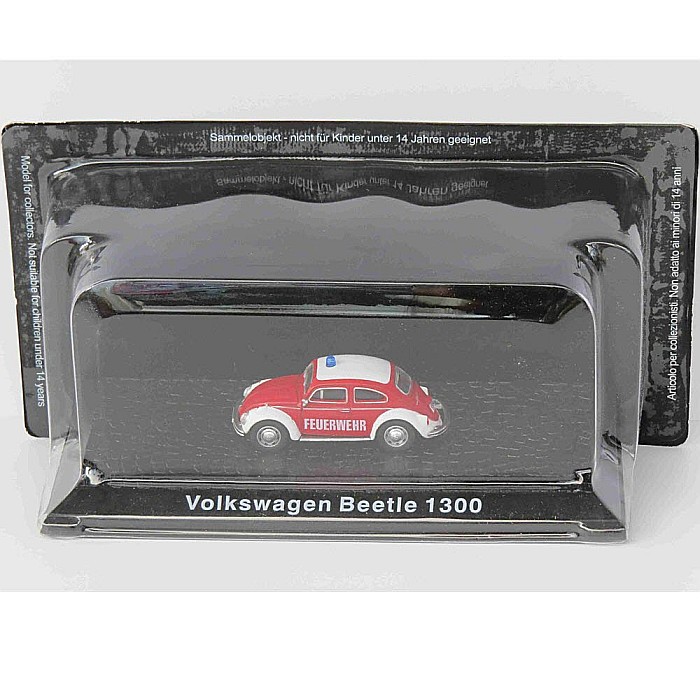 Macheta pompieri Volkswagen Beetle 1300, scara 1:72, Atlas [2]