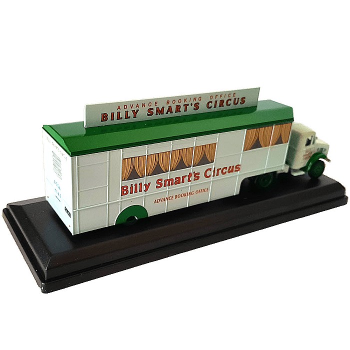 Macheta atlas editions, the greatest show on earth, bedford OX & booking trailer billy smarts, scara 1:76 [2]