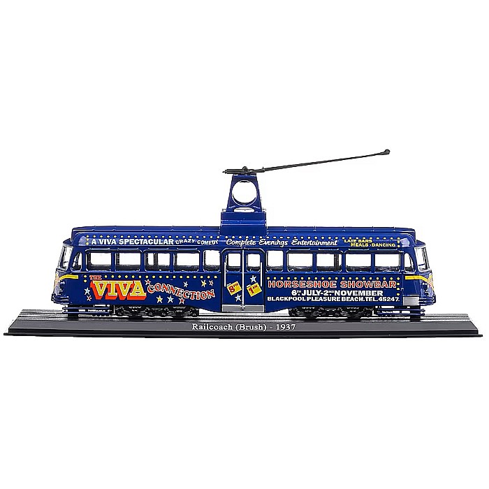 Macheta Tramvai Brush Railcoach 1937 scara 1:76 Atlas Collections [3]