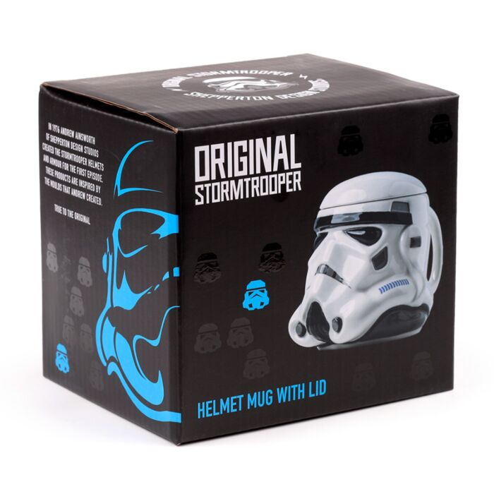 Cană ceramică 3D cu capac – Stormtrooper Star Wars (originală) [2]