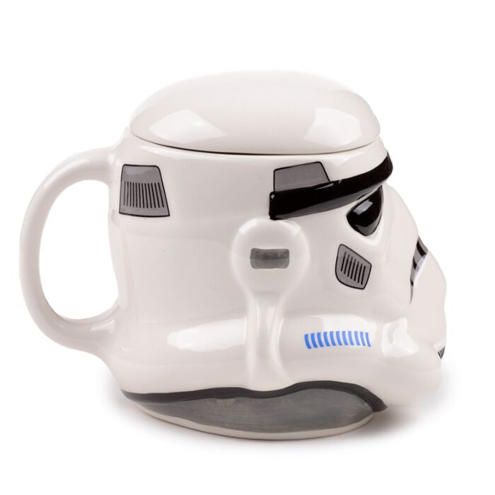 Cană ceramică 3D cu capac – Stormtrooper Star Wars (originală) [4]