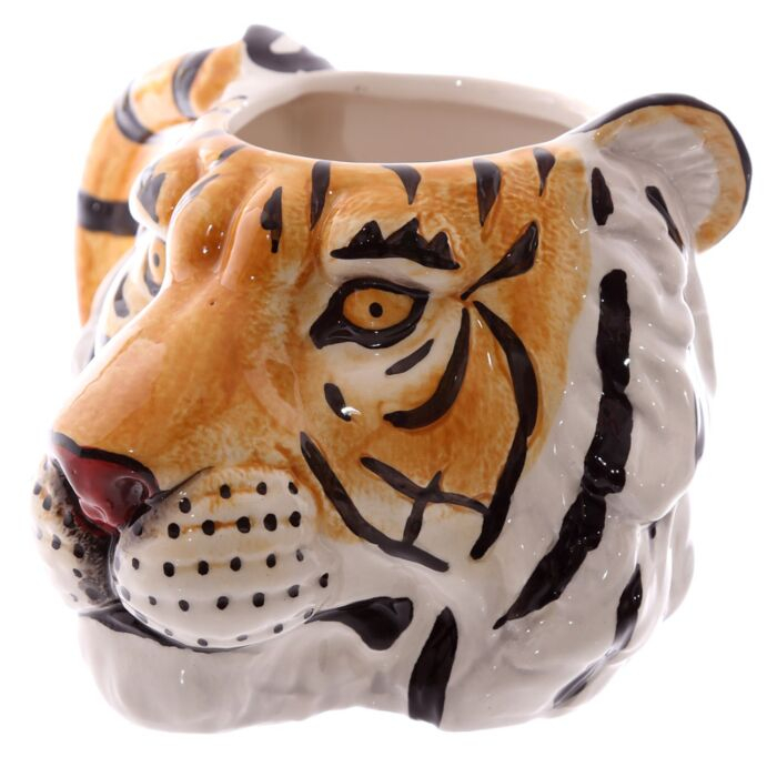 Cană din ceramică 3D – În formă de cap de tigru [5]