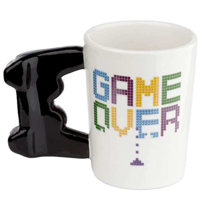Cană din porțelan - GAME OVER – cu mâner în formă de controler de joc [3]