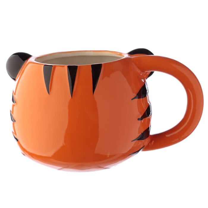 Cană mare ceramică Adoramals cu Cap de Tigru 700ml [4]