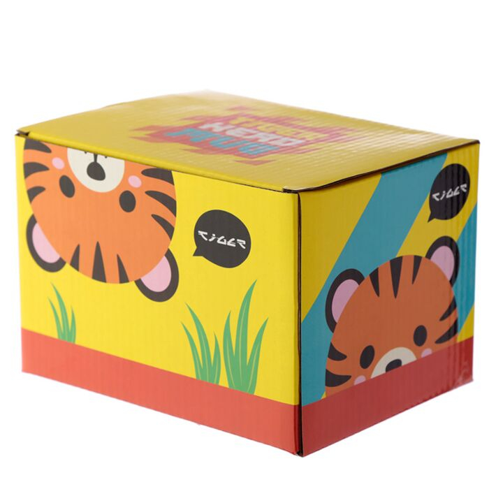 Cană mare ceramică Adoramals cu Cap de Tigru 700ml [6]