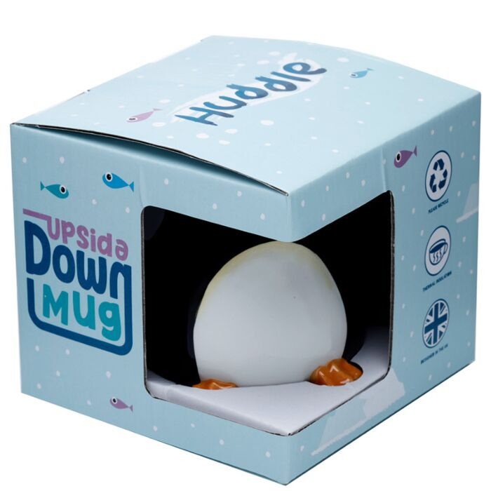 Cana portelan -cu susul in jos- 3D -pinguinul Huddle [6]