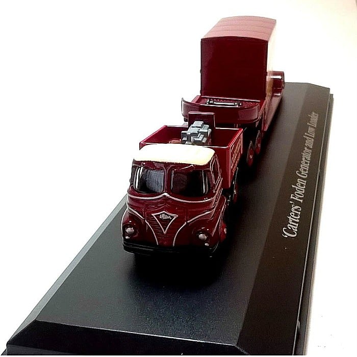 Macheta atlas editions, the greatest show on earth, carters foden generator & low loader, scara 1:76 [2]