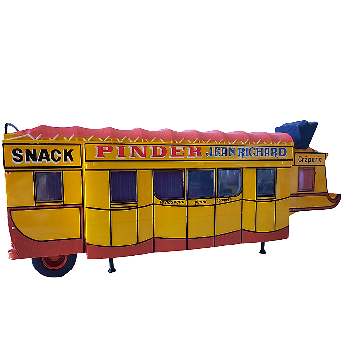 Macheta Pinder Circus, Creperie Snack Bar 1955, scara 1:43, Atlas [2]
