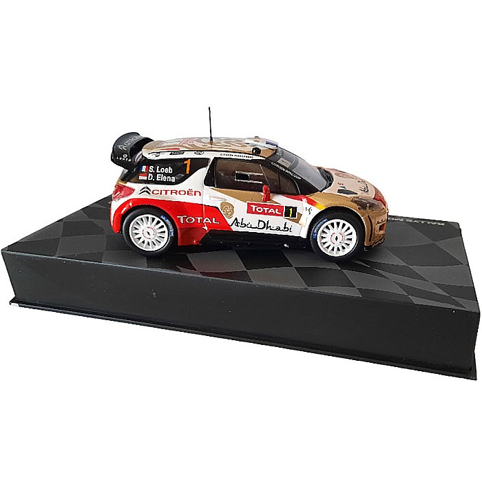 Macheta Citroen DS3 WRC #1 Rally Monte Carlo 2013, scara 1:43, Atlas [2]