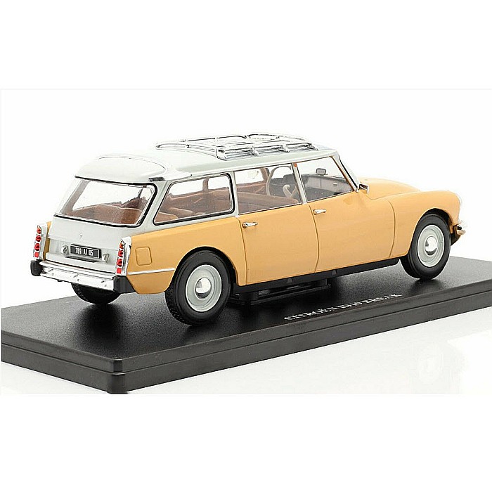 Macheta auto Citroen ID 19 Break an 1959 scara 1:24 galben Hachette [2]