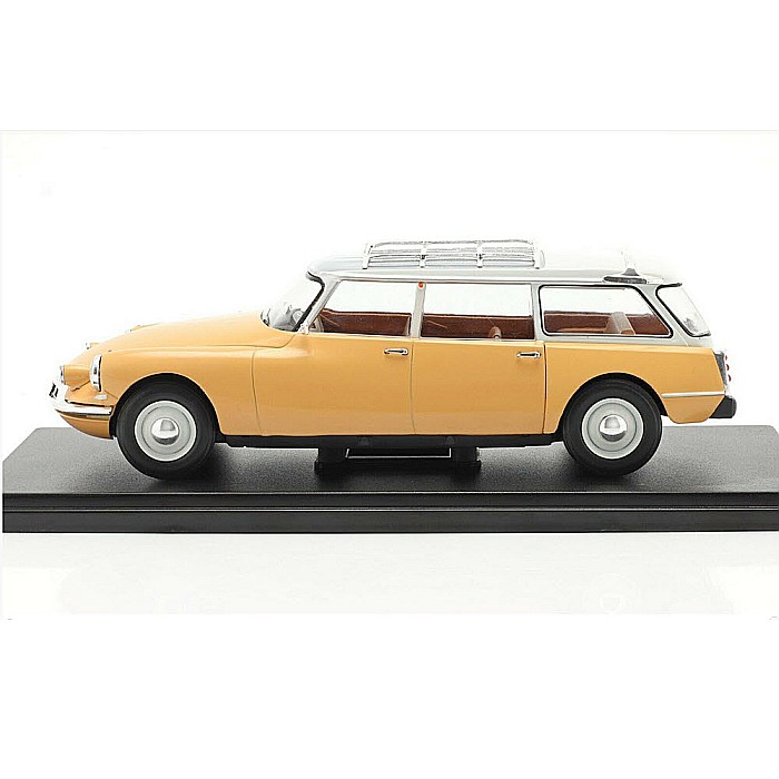 Macheta auto Citroen ID 19 Break an 1959 scara 1:24 galben Hachette [3]
