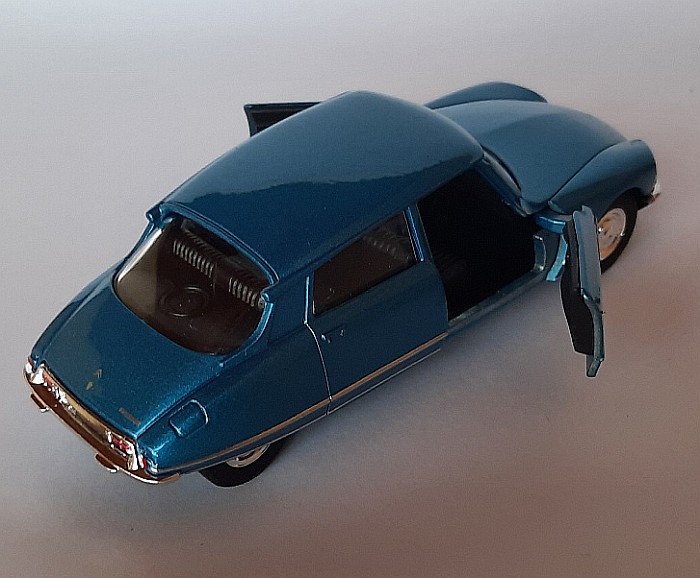 Citroen DS23 albastru, macheta auto scara 1/34 - 1/39 Welly [3]