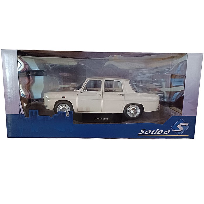 Macheta auto Dacia 1100 alba, din 1968 scara1/18 Solido [5]