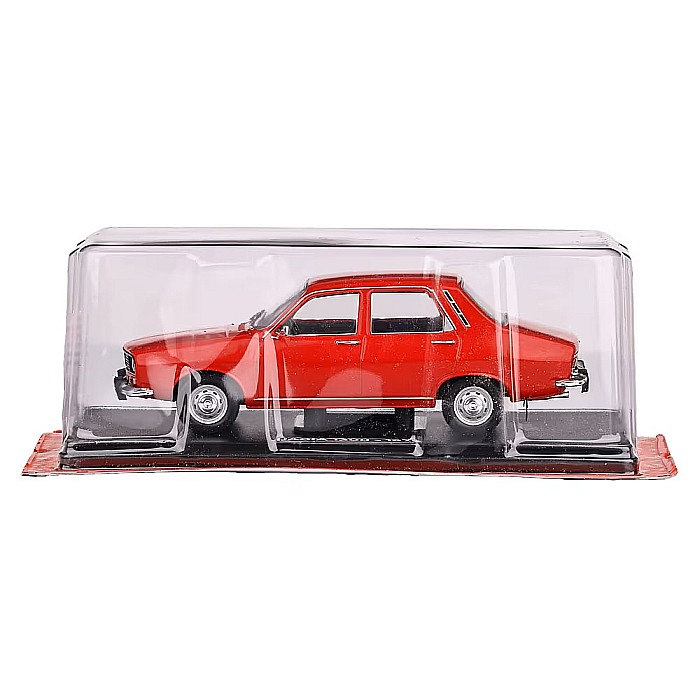 Macheta auto Dacia 1300 rosie, din 1970, scara 1:24 [5]