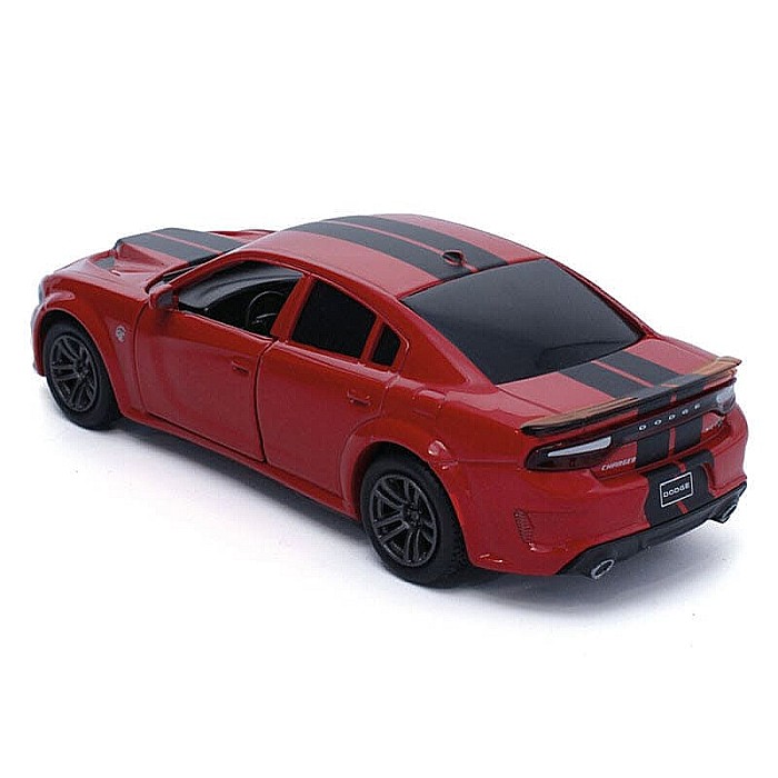 Macheta auto Dodge Charger rosu, pull back, 1:36 Tayumo [2]