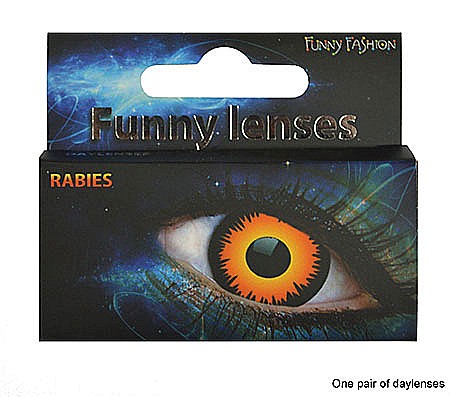 Lentile contact petrecere halloween RABIES - Cod 58337 [1]
