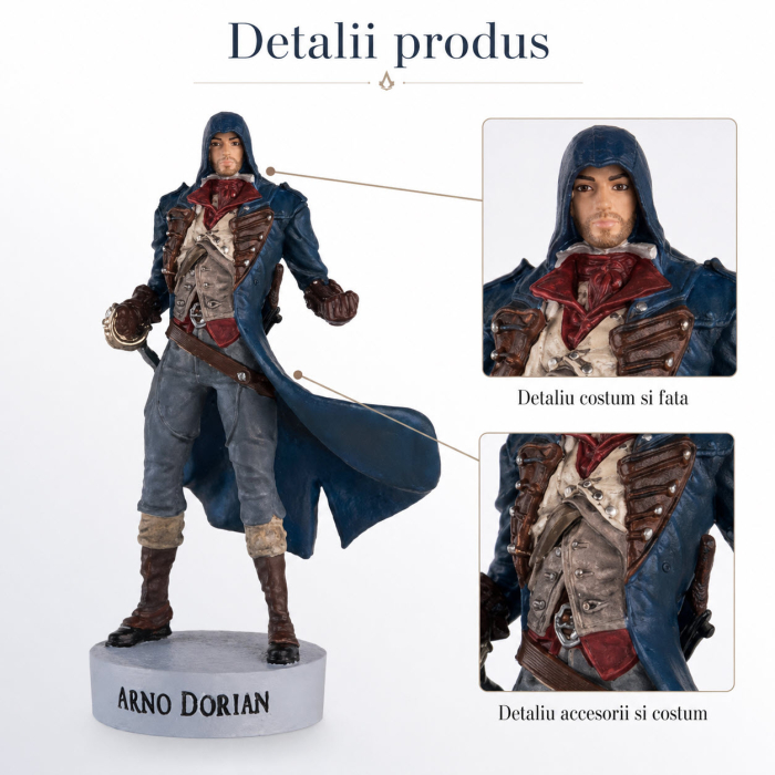 Figurina Arno Dorian – Assassin's Creed, Ubisoft, aprox. 10 cm [4]