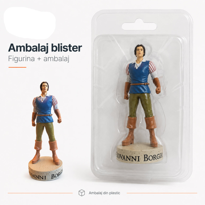 Figurina Giovanni Borgia – Assassin's Creed, Ubisoft, aprox. 10 cm [3]