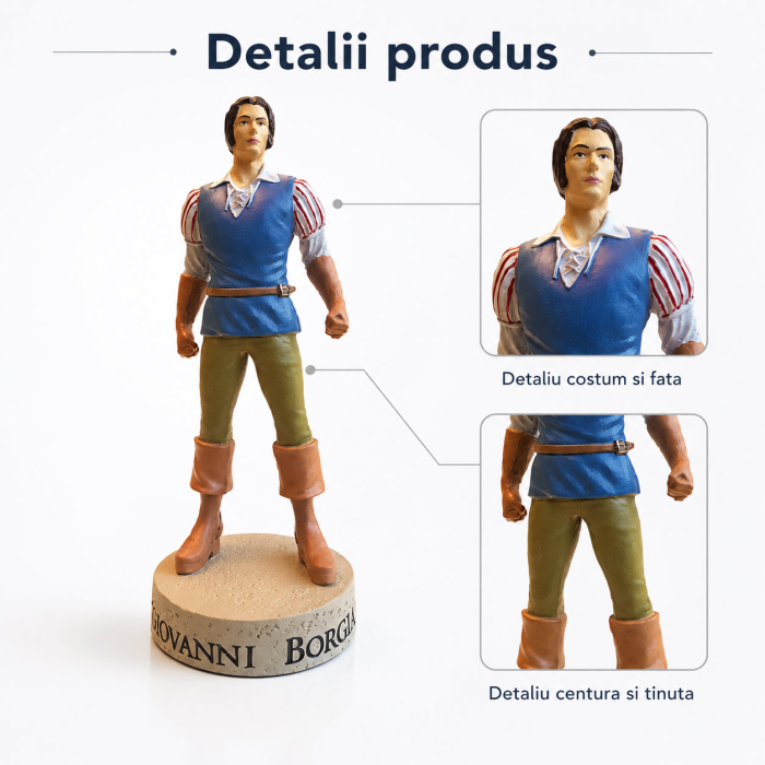 Figurina Giovanni Borgia – Assassin's Creed, Ubisoft, aprox. 10 cm [4]