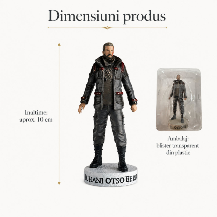 Figurina Juhani Otso Berg – Assassin's Creed, Ubisoft, aprox. 10 cm [2]