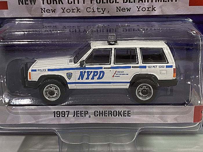 Macheta Jeep Cherokee 1997 seria 38 Hot Pursuit, scara 1:64, Greenlight gl42960c [3]